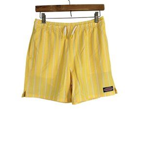 Vineyard Vines Shorts Kid L Yellow Pull On Swim Trunks Summer Beach Travel Bold
